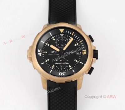 Replica IWC Aquatimer Chronograph 44mm Edition Expedition Charles Darwin Bronze Watch